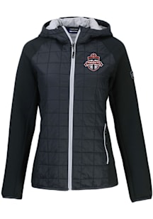 Cutter and Buck Toronto FC Womens Black Rainier PrimaLoft Hybrid Medium Weight Jacket