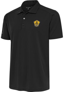 Antigua Rhode Island FC Mens Dark Grey Tribute Short Sleeve Polo