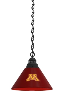 Black Minnesota Golden Gophers Single Billiard Lamp