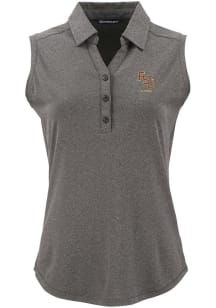 Cutter and Buck Florida State Seminoles Womens Black Alumni Forge Eco Polo Shirt