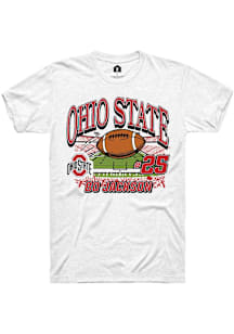 Bo Jackson Ohio State Buckeyes White NIL Name Number Net Short Sleeve Player T Shirt