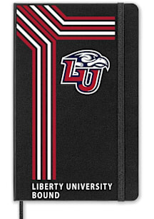 Liberty Flames School Bound team logo Notebook and Folder - Black