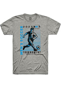 Summit Sportswear Big Ten Dark Grey 2025 Men's Soccer Tournament Short Sleeve T Shirt