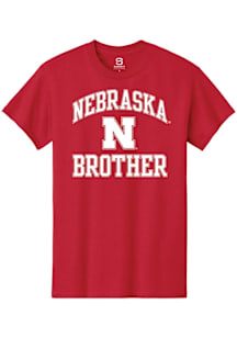 Summit Sportswear Nebraska Cornhuskers Youth Red Brother Short Sleeve T-Shirt