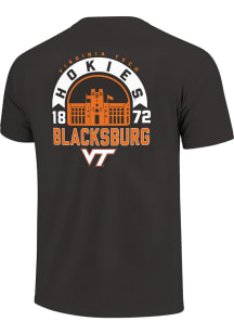 Virginia Tech Hokies Graphite Blacksburg Short Sleeve T Shirt