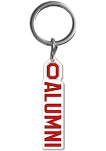 Ohio State Buckeyes Alumni Acrylic Keychain - Red