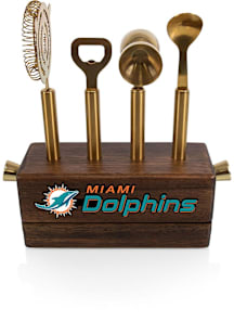 Miami Dolphins 5 Piece Bar Tool Set Drinkware Accessories