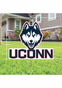 UConn Huskies Team Yard Sign - Navy Blue