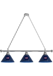 Washington Capitals 3 Shade Silver Billiard Lamp
