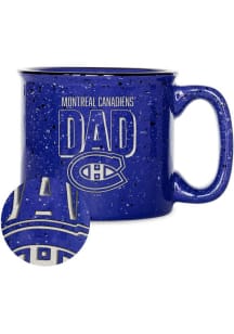 Montreal Canadiens Dad 12oz Campfire Ceramic Mug - Blue