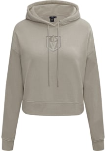 Pro Standard Vegas Golden Knights Womens Tan Neutral Hooded Sweatshirt