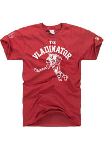 Vladimir Konstantinov Detroit Red Wings Red The Vladinator Short Sleeve Fashion Player T Shirt