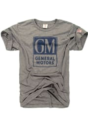 The Mitten State Detroit Grey GM Motors Short Sleeve T Shirt