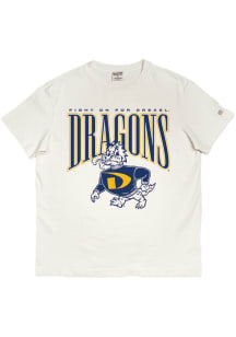 Drexel Dragons White Homefield Fight on for Drexel Short Sleeve Fashion T Shirt