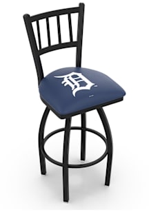 Detroit Tigers Swivel Counter Pub Stool - Black