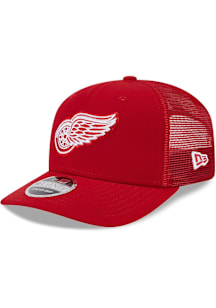 New Era Detroit Red Wings Evergreen Stretch 9SEVENTY Adjustable Hat - Red