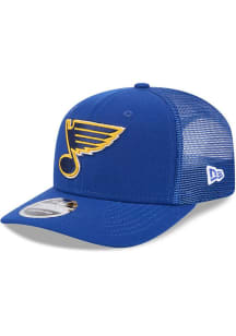New Era St Louis Blues Evergreen Stretch 9SEVENTY Adjustable Hat - Blue
