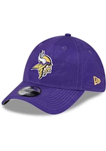New Era Minnesota Vikings Mens Purple Tonal Camo 39THIRTY Flex Hat