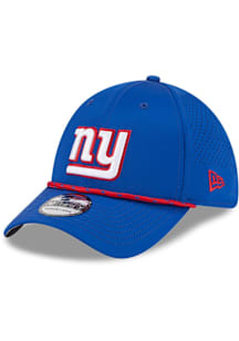 New Era New York Giants Mens Blue Perform 39THIRTY Flex Hat