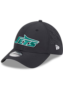 New Era New York Jets Mens Black Night 39THIRTY Flex Hat