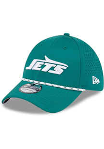 New Era New York Jets Mens Green Perform 39THIRTY Flex Hat