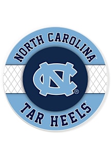 North Carolina Tar Heels Argyle Car Coaster - Light Blue