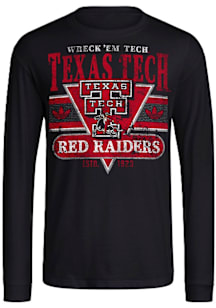 Adidas Texas Tech Red Raiders Black OG Long Sleeve T Shirt