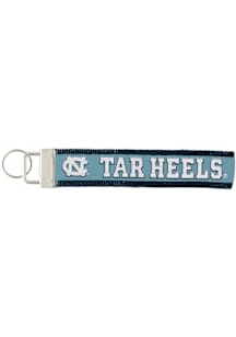 North Carolina Tar Heels Woven Oversized Key Strap Lanyard - Light Blue