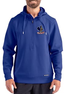 Cutter and Buck Delaware Fightin' Blue Hens Mens Blue Vault Roam Hood