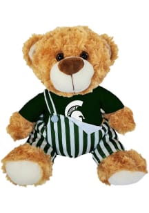 Green Michigan State Spartans Game Day Bib Plush