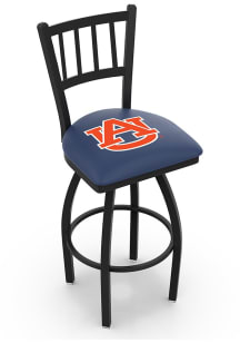 Auburn Tigers Swivel Counter Pub Stool - Black
