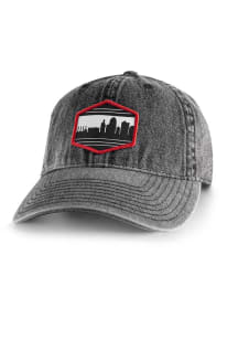 Kansas City Heavy Unstructured Adjustable Hat - Grey