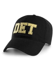 Detroit District Unstructured Adjustable Hat - Black