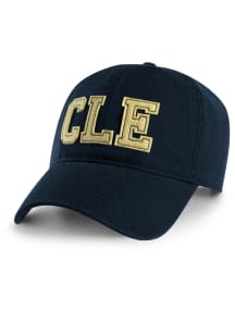 Cleveland District Unstructured Adjustable Hat - Navy Blue