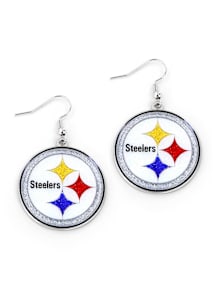 Pittsburgh Steelers Glitter Dazzle Womens Earrings