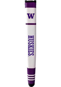 White Washington Huskies Grip Stripe Putter Cover
