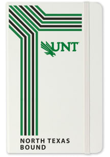 North Texas Mean Green School Bound team logo Notebook and Folder - White
