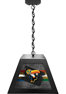 Notre Dame Fighting Irish Toucan Pendant Black Billiard Lamp