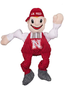 Red Nebraska Cornhuskers Small Knottie Pet Toy