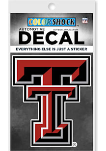 Texas Tech Red Raiders Primary Logo Auto Decal - Red