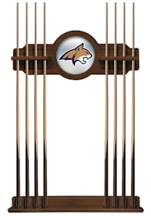 Montana State Bobcats Solid Wood Cue Rack Pool Table