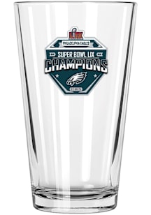 Philadelphia Eagles 2024 Super Bowl Champions Printed Pint Glass - Midnight Green