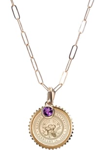 K-State Wildcats Kyle Cavan Sunburst Bundle Womens Necklace - Gold