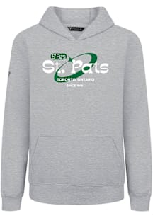 Levelwear Toronto St. Pats Youth Grey Podium Jr Orbital Long Sleeve Hoodie
