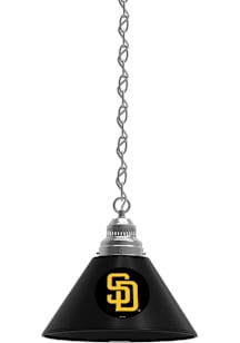 San Diego Padres Single Silver Billiard Lamp
