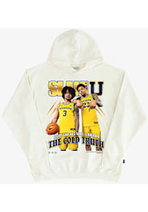 SLAM Michigan Wolverines Mens White Cover Hoodie - Lendeborg & Cadeau Fashion Hood