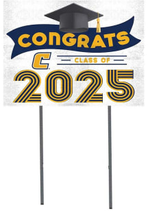 Tennessee Chattanooga Mocs KH Sports Fan 18x24 Yard Sign with Stakes Class of 2025 Yard Sign - Whi..