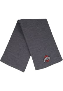 Ohio State Buckeyes LogoFit Frosty Mens Scarf - Dark Grey