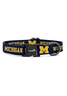 Michigan Wolverines Adjustable Dog Pet Collar
