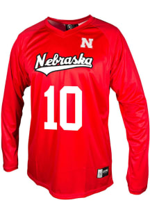 Olivia Mauch Genuine Collective Mens Red Nebraska Cornhuskers NIL Jersey